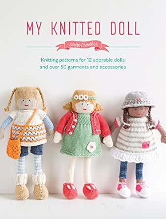 50 knitted dolls