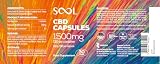 SOOL CBD Capsules 1500mg 30ct 50mg Broad Spectrum Hemp Oil Capsules view 8