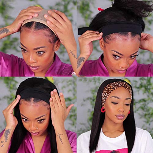 Ombre-Straight-Headband-Wig-18-Natural-Human-Hair-Wigs-with-Headband-Attached-1B27-Honey-Blonde-Colored-None-Lace-Front-Wigs-Glueless-Virgin-Human-Hair-Headband-Wigs-for-Black-Women-Silky-Straight