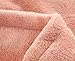 Fasting Drying Microfiber Hair Turban Towels for Women and Girls, 2 Pack Head Twist Towel Wraps Quick Dry Your Wet Hair after Bath Spa Shower (light orange+light purple)