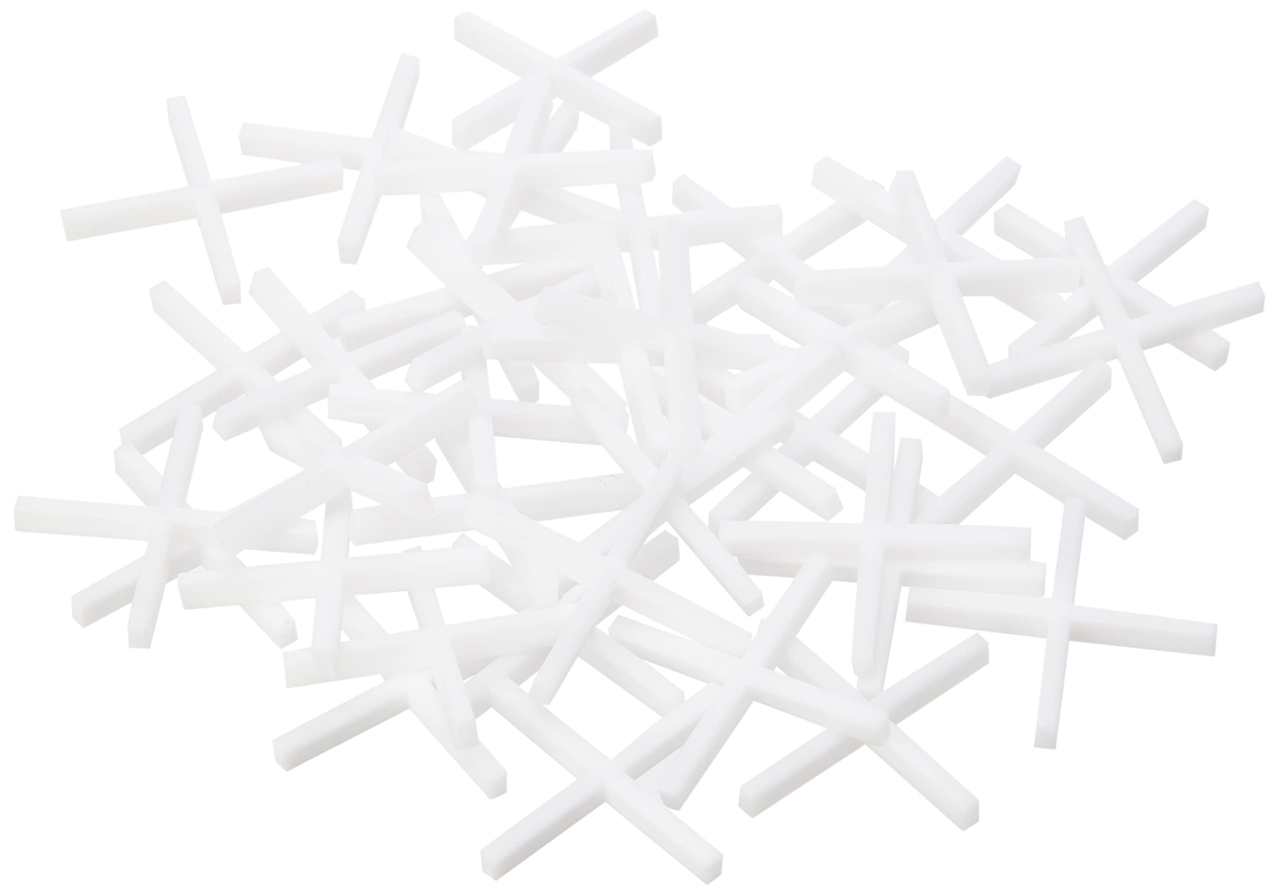 OX Trade Cross Shaped Tile Spacers - 2mm (250 pcs)