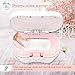 (Upgraded) MEMI Dreamy Wipes Warmer | Holder | Easy-USE | Perfect Gift |(Pink Rose))