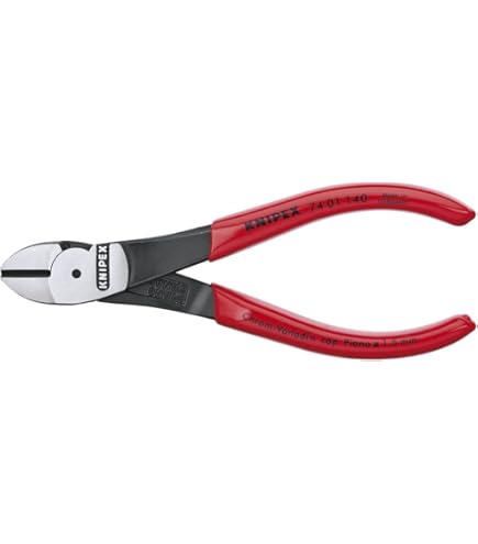 KNIPEX 74 12 160 Comfort Grip High Leverage Diagonal Cutter - Side