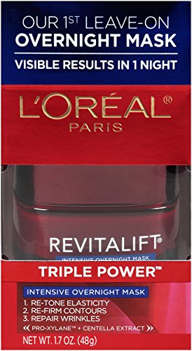 L'Oréal Paris Revitalift Triple Power Intensive Overnight Mask, 1.7 oz.