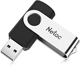 Netac 128GB USB 3.2 Flash Drive Swivel Metal Clip High Speed 90MB/s view 1