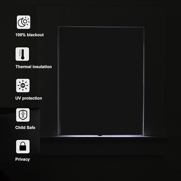 MYSHADE CORDLESS BLACKOUT CELLULAR SHADES FOR WINDOWS, HONEYCOMB WINDOW SHADES WITH THERMAL INSULATION, CHILD & PET SAFE ROOM DARKENING SHADE, EASY INSTALL, 27″ W X 36″ H, LIGHT BROWN