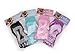 Crown Sporting Goods Yoga Toe Socks with Slip-Free Silicone Texturizing Beads, Purple