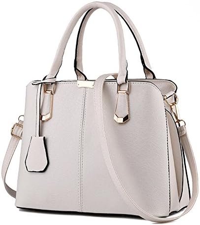 XIN BARLEY Women's PU Leather Fashion Handbag Crossbody Bag Top-Handle Shoulder Bags