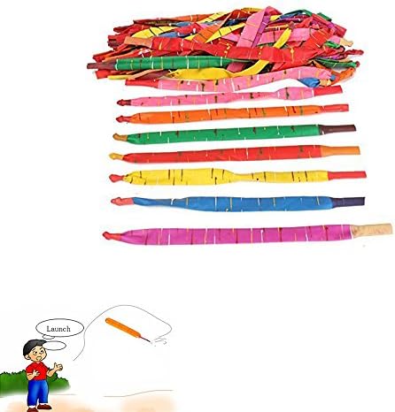 100 Giant Flying Rocket Balloons For Kids Party Favors Gifts KIDS Fun by Amanda Lee