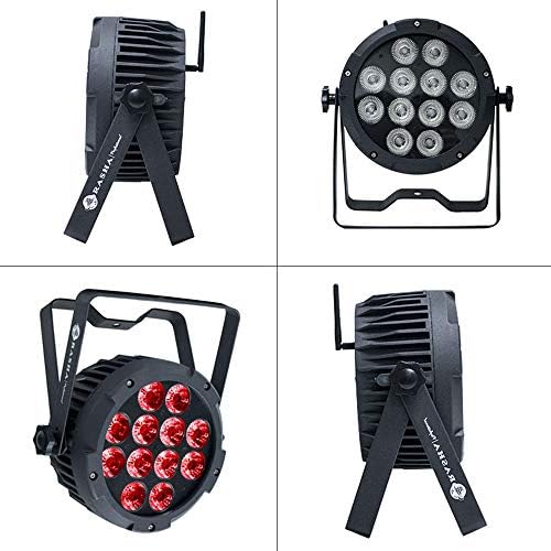 New Interior Par Light Rodie Wireless Uplight RGBAWUV No fan No Noise (Case only, Black)