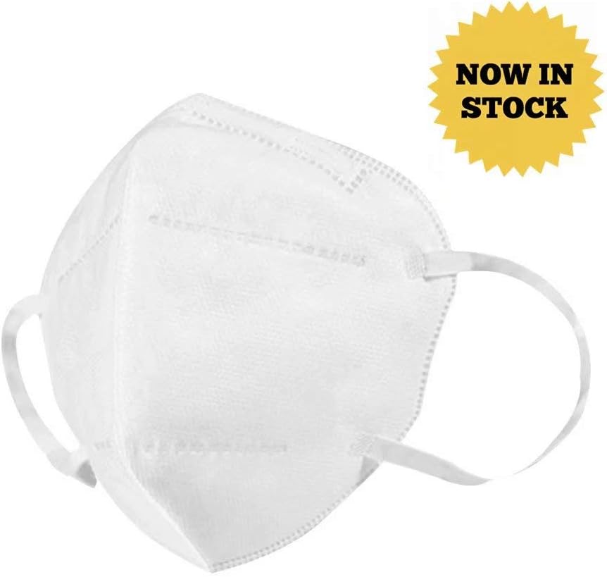 N95 White Disposable Face Mask, Breathable and Comfortable Anti-Infection,Dust,Medical Sanitary Surgical Protection Masks, 10pcs