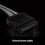 ARCTIC Case Fan Hub 10-Port PWM SATA Power Black view 5