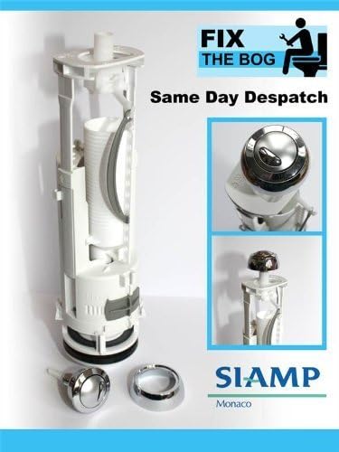 SIAMP OPTIMA 49 FLUSH BUTTON CHROME: Amazon.co.uk: DIY & Tools