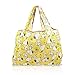 Reusable Grocery Shopping Bags Snoopy Yellow Foldable Tote Recycle Shopping Bag 1 Pack