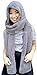 AM Landen Super Cute Gray Extra Thick Cozy Fluffy Winter Warm Hoodie Gloves Pocket Hat Scarf
