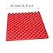 Yumian 6/12/18/24 High-density Soundproof Foam-Sound Absorbing Foam-Sound Dampening Foam-Acoustic Foam Tiles-Studio Panels-50503cm Square Insulation Reduce Noise Sponge Foam Cotton (White) (6)