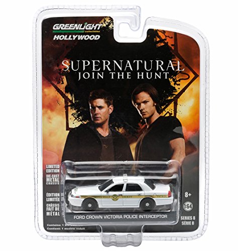Greenlight 1:64 Hollywood Series 8 Supernatural Ford Crown Victoria Police Interceptor Diecast Vehicle