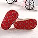 Binmer(TM) New Cute Solid Infant Anti-slip New Born Baby Shoes Boys Casual Shoes (12~18 Month, Red)