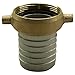 Female Pin Lug Fitting, Aluminum, 2" primary