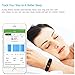 AUNEY Fitness Tracker Color Screen Sport Replacemennt Band Smart Wristband Bracelet Waterproof Bluetooth Activity Heart Rate Sleep Monitor Pedometer sport band for IOS and Android