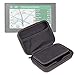 Exclusive 5-inch Hard Shell EVA Case in Matte Black for the Garmin DriveAssist 50LMT | DriveLuxe 50LMT HD | DriveSmart 50LMT Satnavs - by DURAGADGET