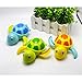 Dmeixs Cute Turtle Baby and Toddler Bath Wind Up Toys 3 Pack