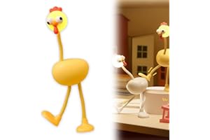 OEKYTOY Changeable Shape Funny Night Light,2026 New Mini Chicken Night Lights for Boys and Girls 3 Level Adjustable Night Light for Bedroom and Christmas Decorations (Yellow)