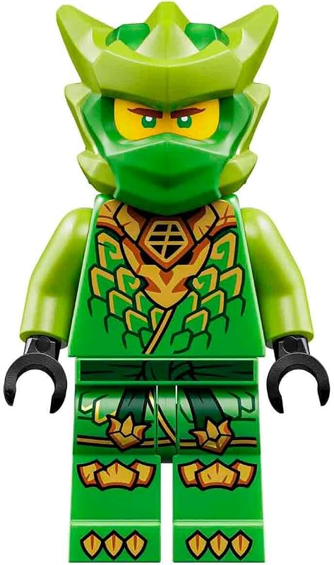 Ninjago Pack de Combate: Meca Dragón de Lloyd – Figura Articulada, 3 Minifiguras y Catanas de Juguete – Decoración para la Habitación Infantil – Regalo para Niños de 6+ Años – 71862