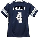 Dallas Cowboys Youth Dak Prescott #4 Nike Navy Game Replica Jersey (youth medium)