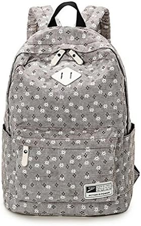 Backpack Women 2015 Fashion Cute Canvas School Travel Leisure Bag Daypacks Light Coffee