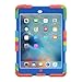 iPad Mini Case, Aceguarder new hot [Kickstand ] Rugged shock proof kids proof Case Cover with Stand and Screen Protector for Apple iPad Mini / Mini 2 / Mini 3 (Gifts Outdoor Carabiner + Whistle + Handwritten Touch Pen)(ICE/BLUE)