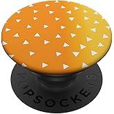 Anime Triangle Kimono Pattern Japanese Cosplay PopSockets Adhesive PopGrip