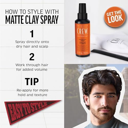 Matte Clay Spray Cheveux Texturisant 150ml