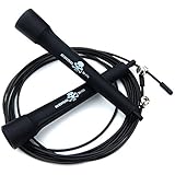 Jump Rope - Premium Quality - Best for Boxing MMA Training Crossfit Fitness - Speed - Adjustable - Survival and Cross