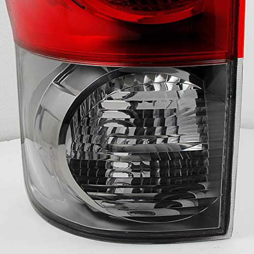 image for AKKON For Toyota Tundra Pickup Truck Red Clear Tail Light Rear Brake L