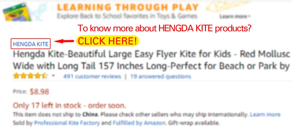Hengda Kite Software Octopus Flyer Kite with Long Colorful Tail for Kids,Long,Large,for Kids and Adults,Easy to Fly