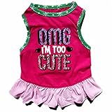 Pet Dress,Haoricu Autumn Cotton Sweet Tutu Dress Pet Small Dog Cat Dress Pet Clothing (S)