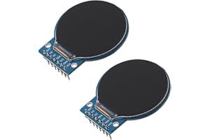 .28 Inch Round TFT Display Module with 240x240 Resolution and GC9A01 Driver Chip, IPS LCD Screen for Arduino Compatible via I