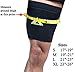 MyProSupports Thigh Compression Sleeve (Black, Large)