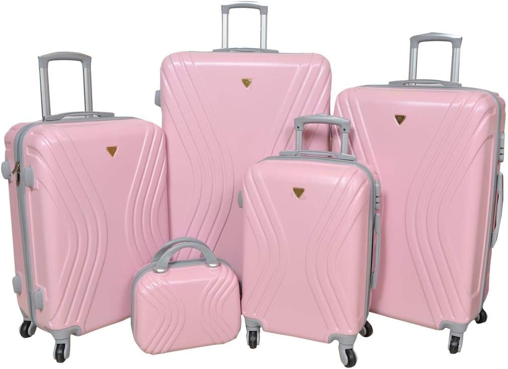 Samsonite 2724717712251 Trolly Luggage Set 5 PCs, Pink Buy Online at