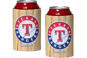 Kolder MLB Team Logo Baseball Woody Bat Can Cooler Holder - 2-Pack