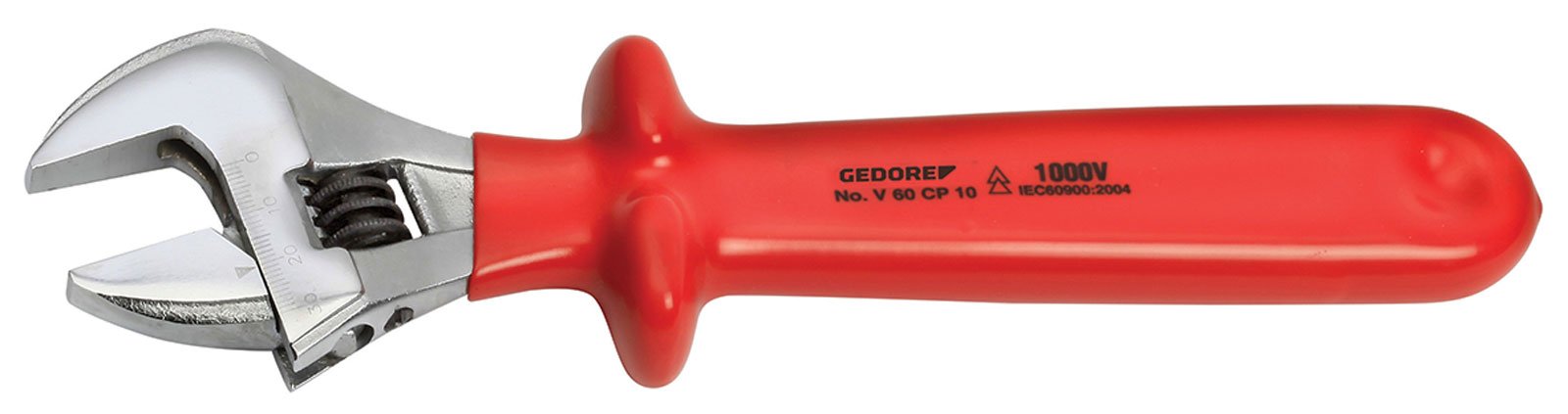 GEDORE 2179040 6V V 60 CP 6 Single Open-End Wrench Adjustable 1000V 6" 6"
