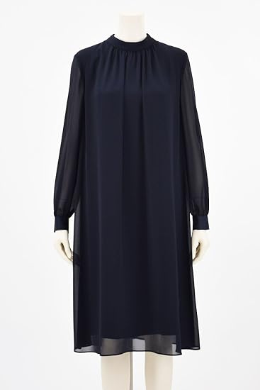 Amazon Co Jp フランシュリッペ ブラック Franche Lippee Black ふんわり貴族ワンピース ネイビー ｍサイズ 服 ファッション小物