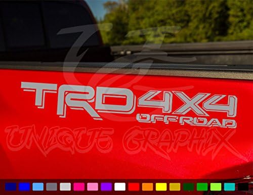 Toyota TRD 4x4 Offroad Decals (Silver)
