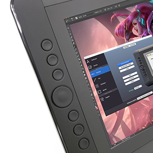 Artisul D13 S - 13.3" LCD Graphics Tablet with Display - Full HD Drawing Display Monitor 8192 Pressure Sensitivity Stylus 6 Hotkeys & Scroll Dial