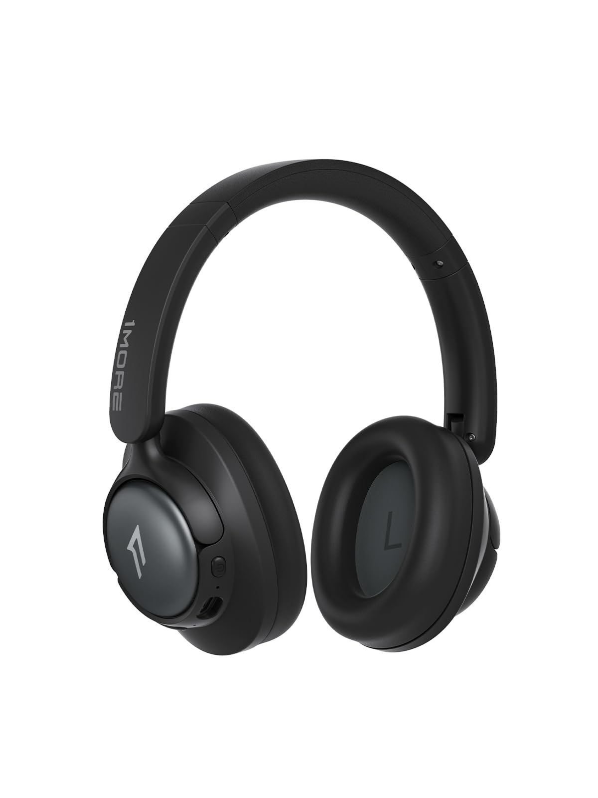 Photo 1 of 1MORE Wireless Bluetooth Noise-canceling Headphones - HQ31 SonoFlow SE Over-Ear Headphones with Hi-Res Audio, 90H Playtime, Clear Calls, Preset EQ Via App, Comfort for Home Office Travel(Black)