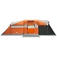 PORTAL 6/8/10 Person Family Camping Tent with Screen Room, Water Resistant Big Tunnel Tent with Rainfly, Large Family Tent for Outdoor Camping, Party