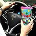 French Bull - Porcelain Travel Mug with Lid - Traveler - To-Go Tea and Coffee Cup -  Bindi