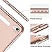 ESR iPad Pro 9.7 Case, [Corner Protection] Soft TPU Bumper Edge Slim Fit Leather Smart Case Cover with Auto Sleep/Wake Compatible for Apple iPad Pro 9.7 inch (2016 Edition)_Rose Gold