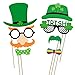 St Patrick's Photo Booth Props Creative Funny Disguise Props for Parties or Group Photos - 52 Pieces